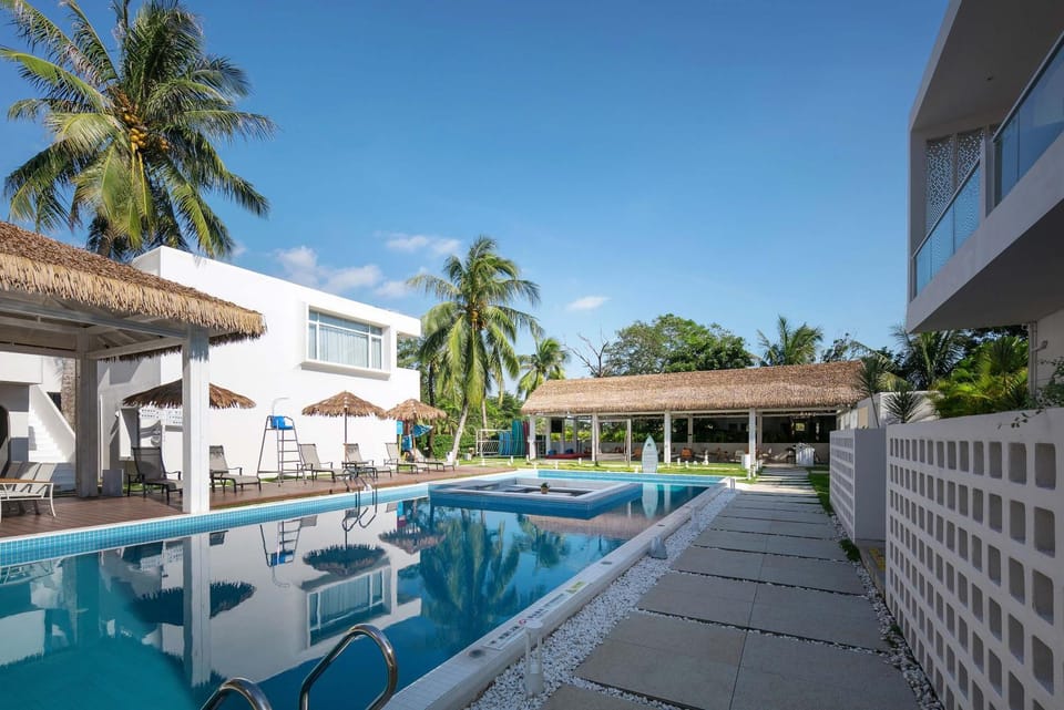 Property building, Pool view, Swimming pool