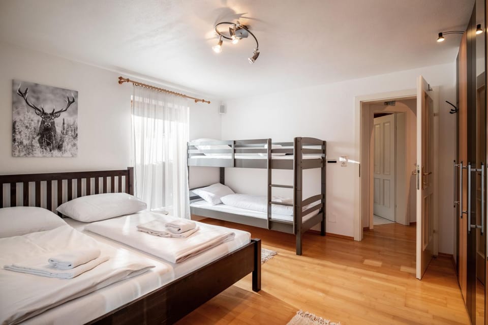 Bed, Bedroom, bunk bed, wardrobe