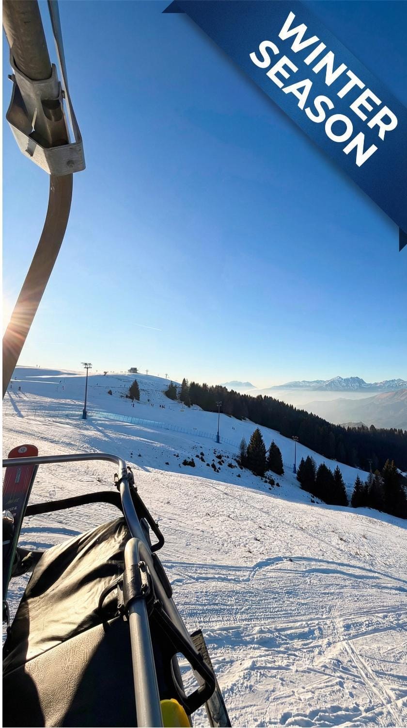 Natural landscape, Winter, Mountain view