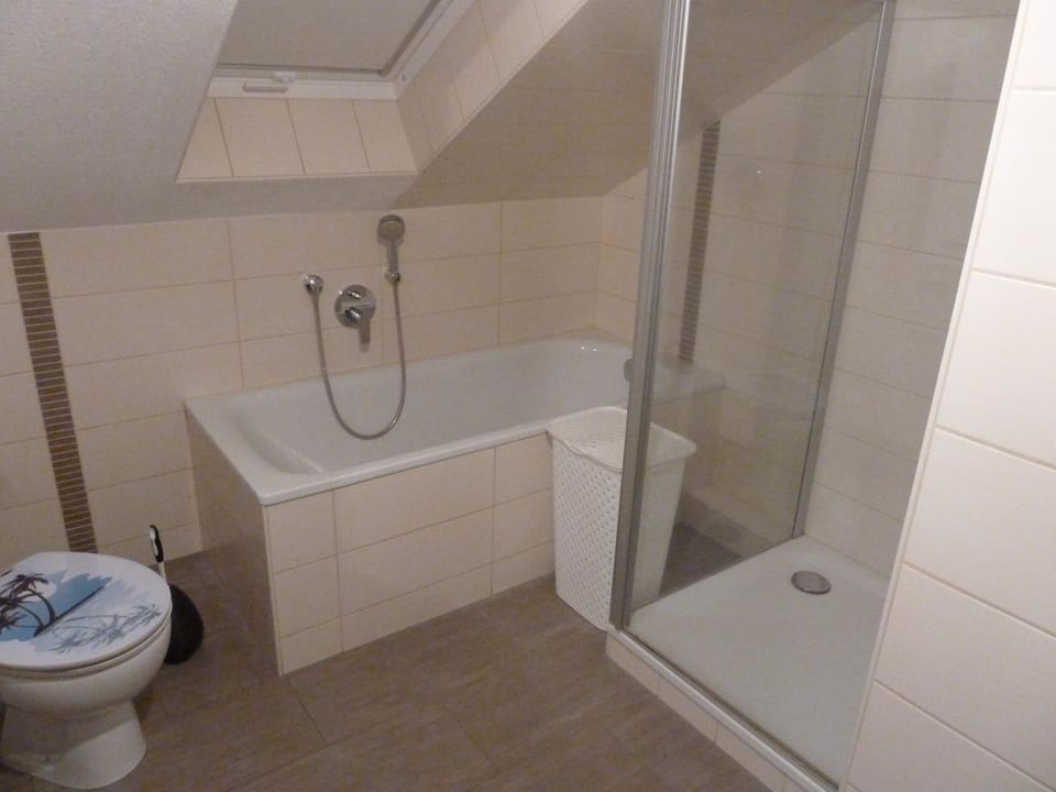 Bathroom, Living room