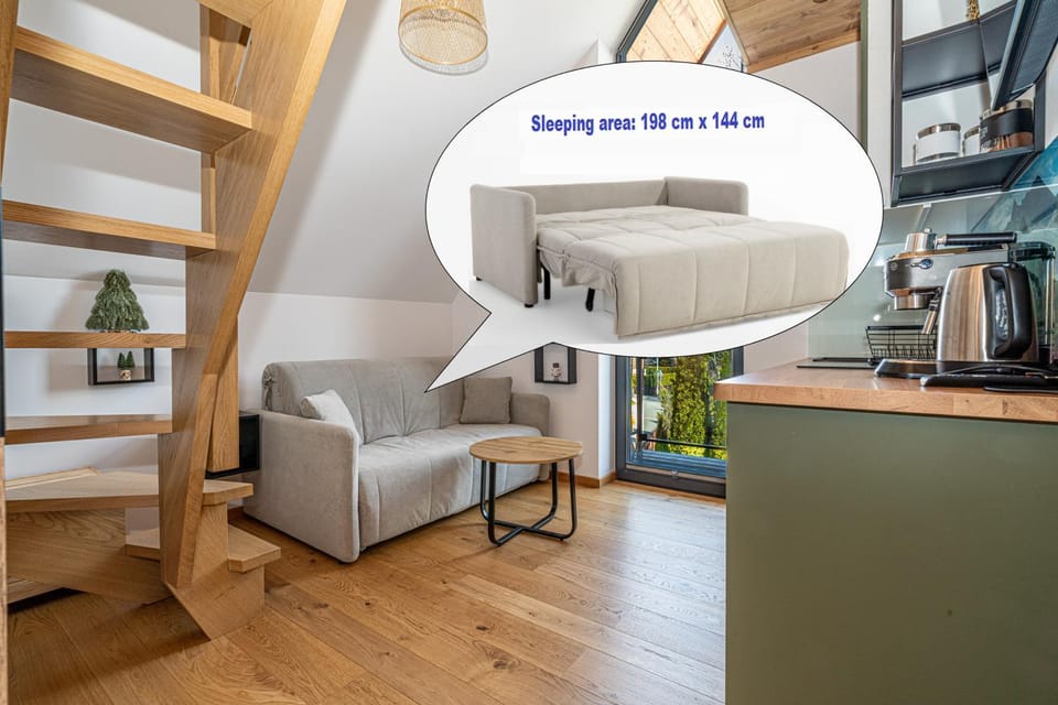Kitchen or kitchenette, Living room
