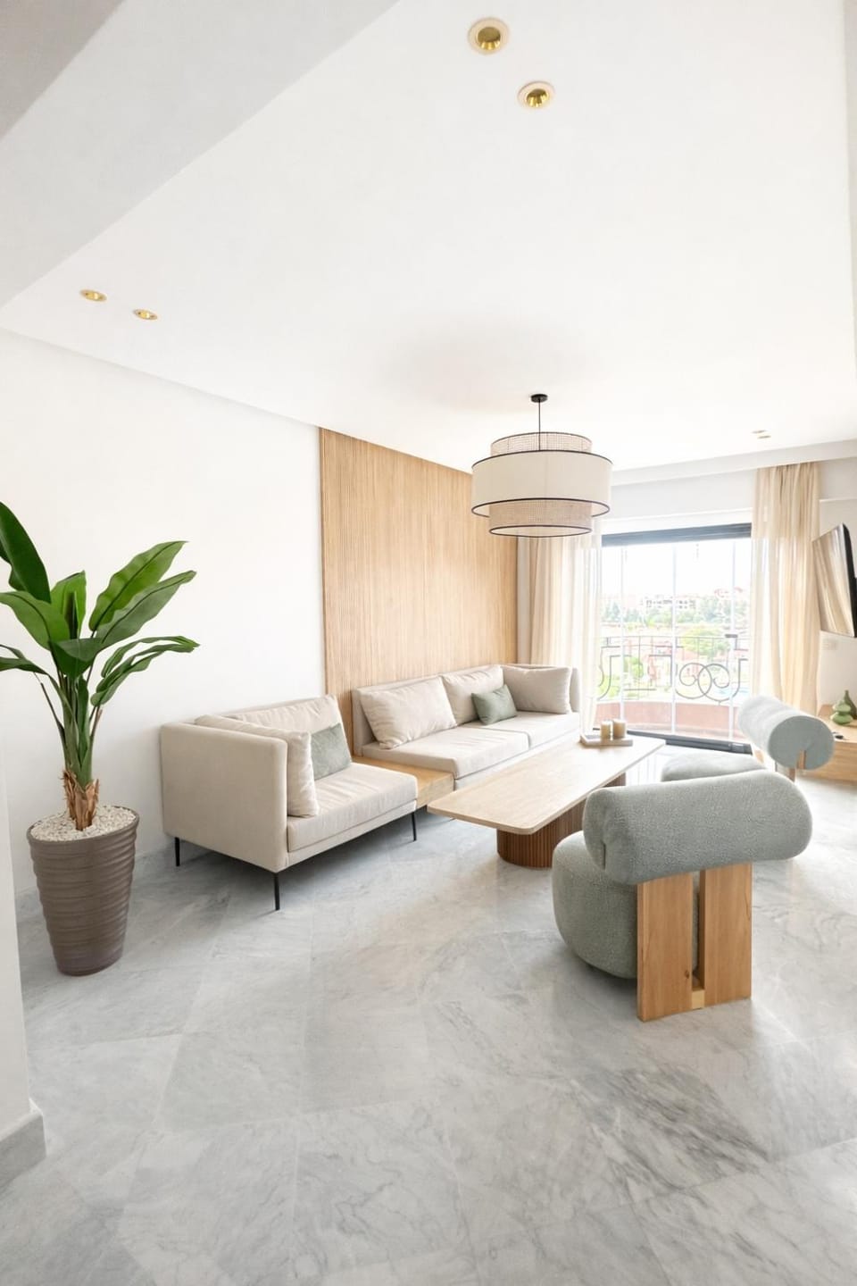 Luxury 2 Bedroom Apartment Pool & Garden Wifi Apartment in Marrakesh