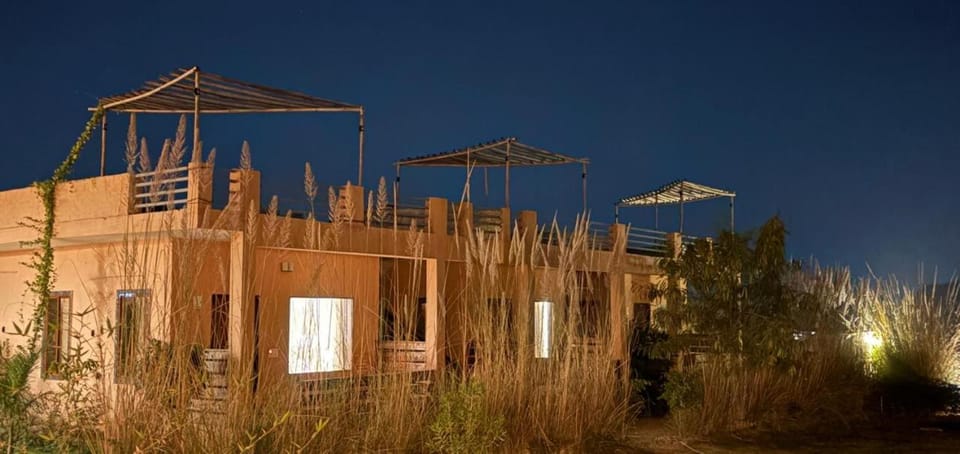 Property building, Night, Natural landscape