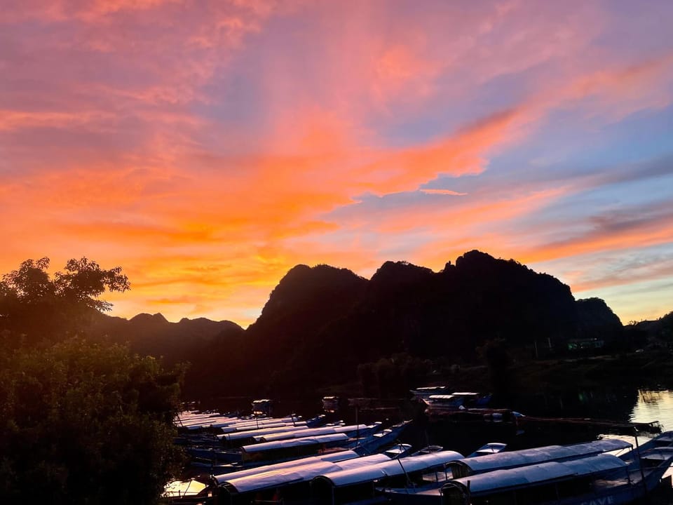 Natural landscape, Sunset
