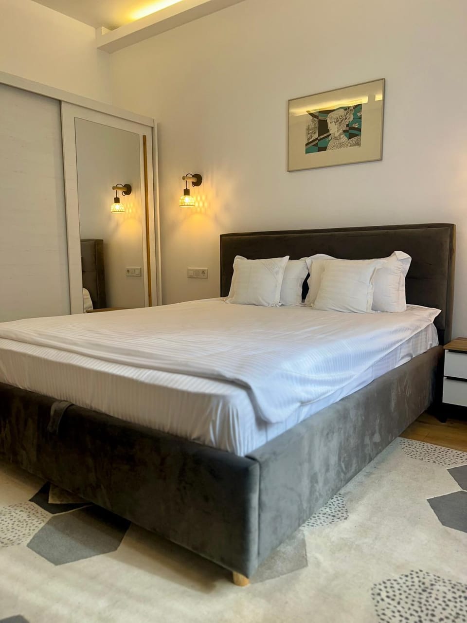 Bed, Bedroom
