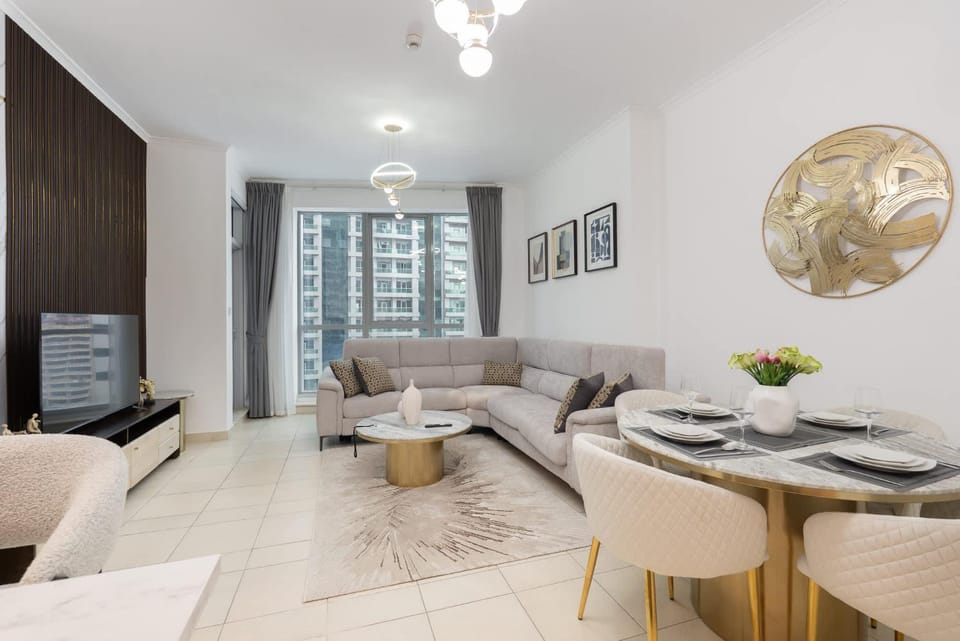 StayShort - Contemporary 1BR Escape for 4 in Dubai Marina Apartment in Dubai