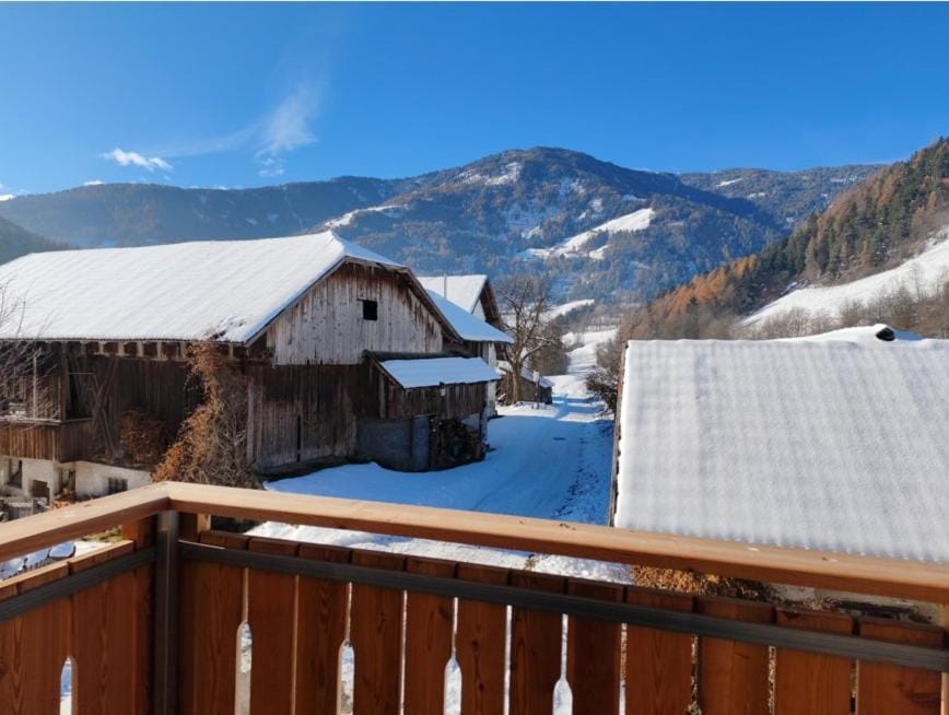 Property building, Natural landscape, Winter, Mountain view