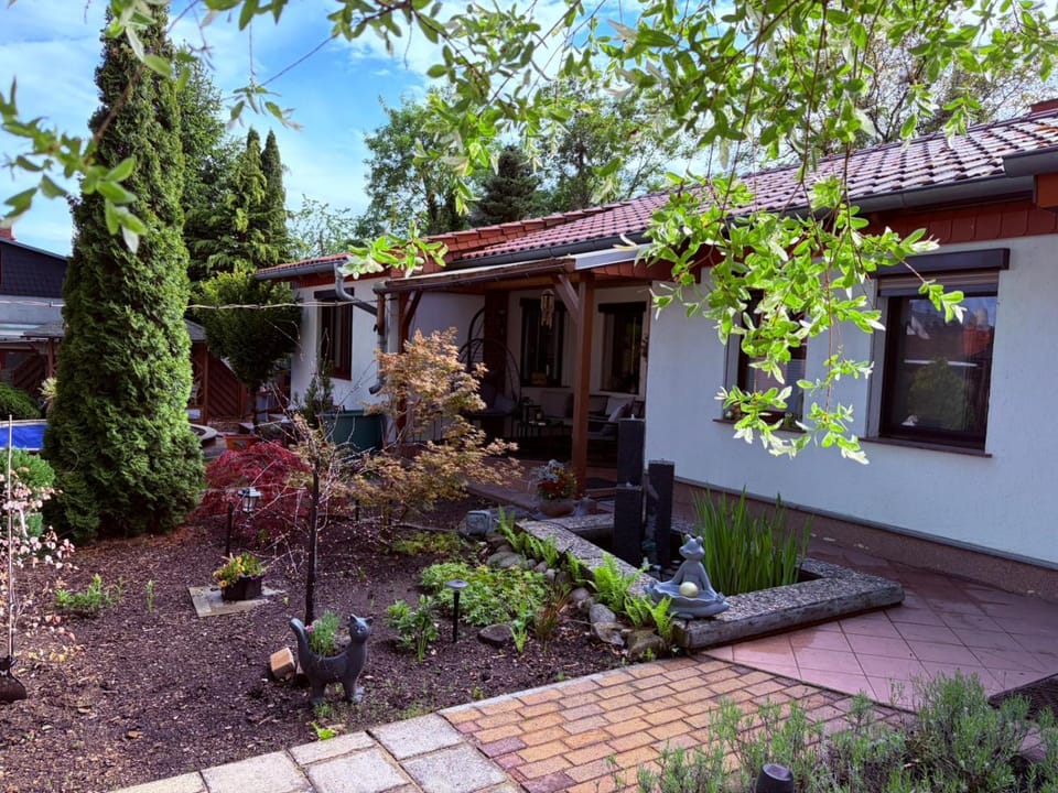 Property building, Garden