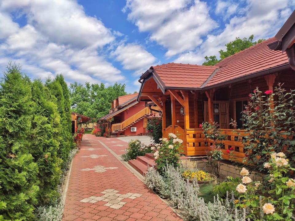 Property building, Garden view