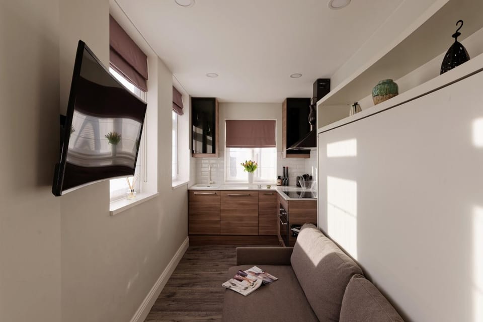 Micro and bright, cosy studio at West Hampstead Apartment in London Borough of Camden