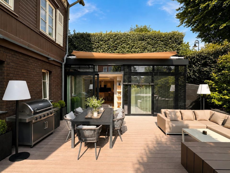 Day, Balcony/Terrace, Seating area