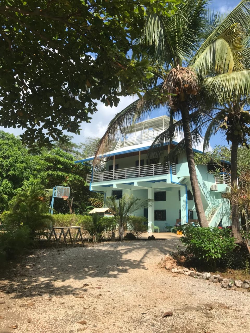 Property building, Garden view