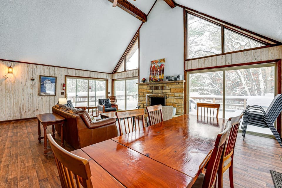 Pere Marquette Riverfront Cabin w/ Fishing Access Cabin in Michigan