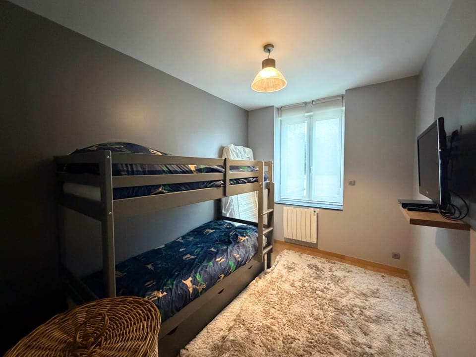 Communal lounge/ TV room, Bed, TV and multimedia, Photo of the whole room, Bedroom, bunk bed
