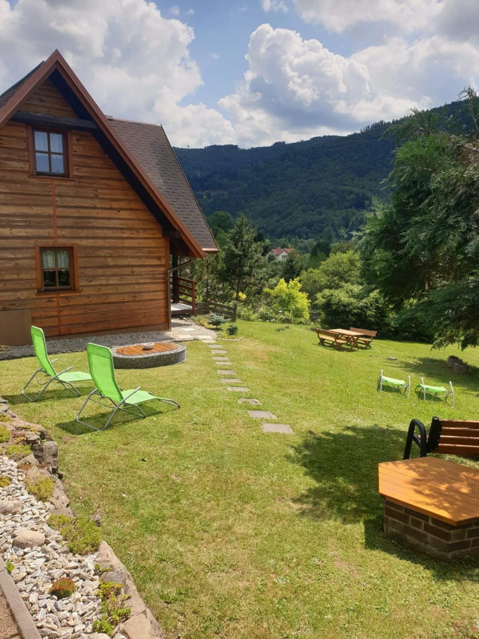 Domek pod lasem Chalet in Poland