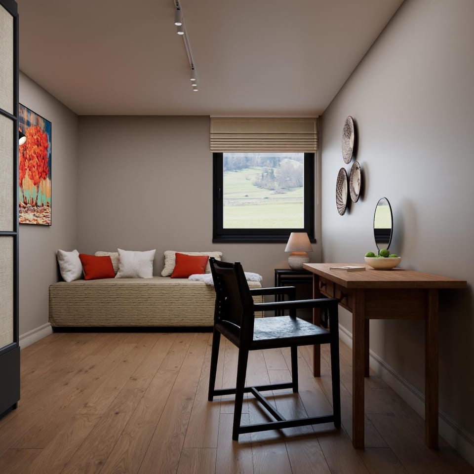 Modern Alpine Retreat Garden and Panoramic Views Apartment in Canton of Grisons