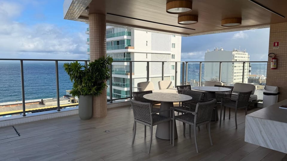 View (from property/room), Balcony/Terrace, Sea view