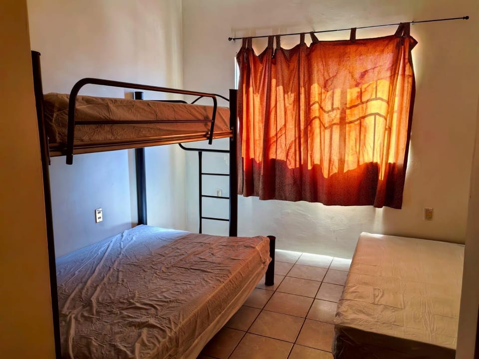 Bed, Photo of the whole room, Bedroom, bunk bed