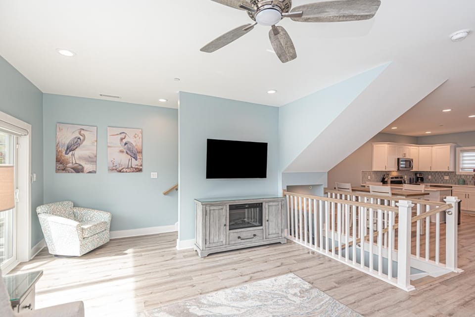 Modern Beachside Townhome with Ocean Views - Steps to the Sand! House in Ocean City