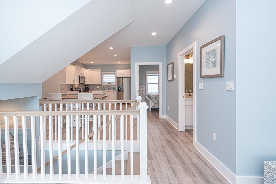 Modern Beachside Townhome with Ocean Views - Steps to the Sand! House in Ocean City