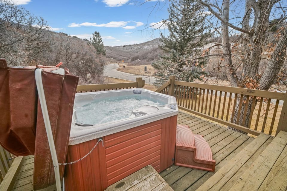 Hot Tub, Mountain view