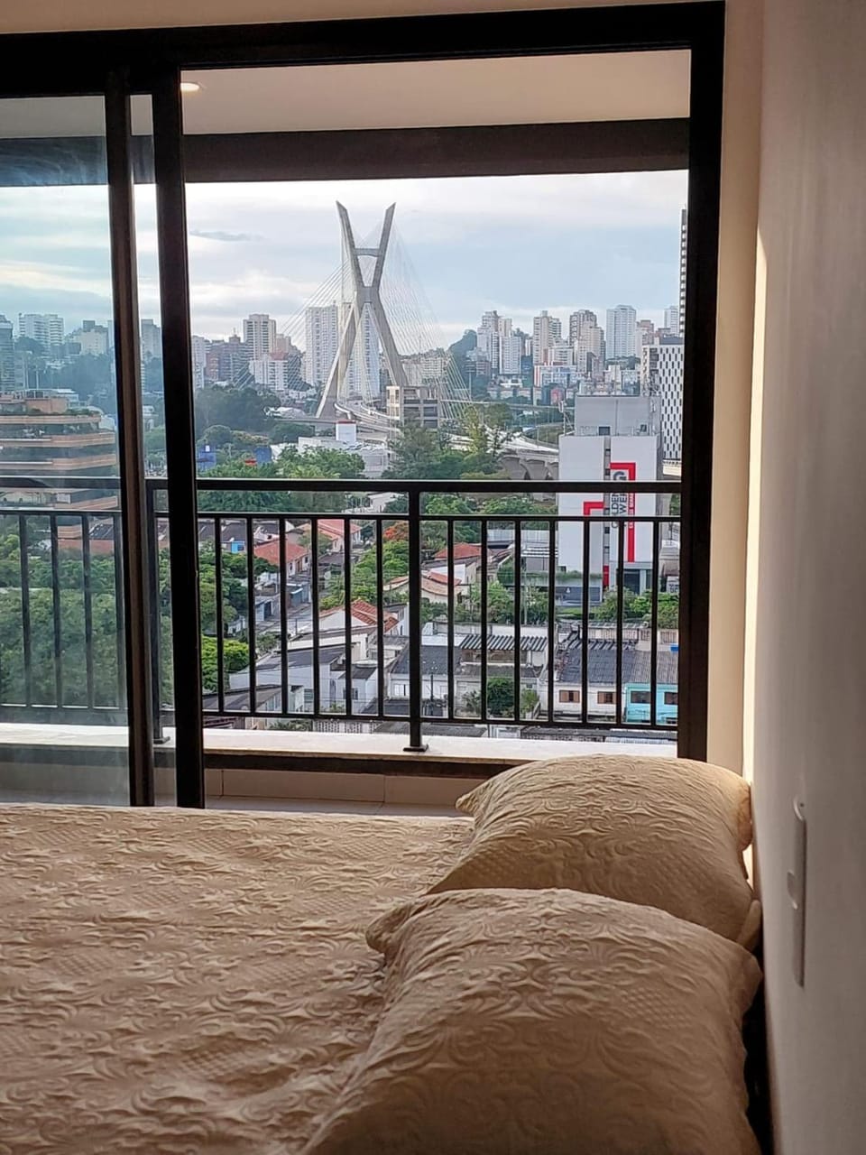 Balcony/Terrace, Photo of the whole room, Bedroom, City view