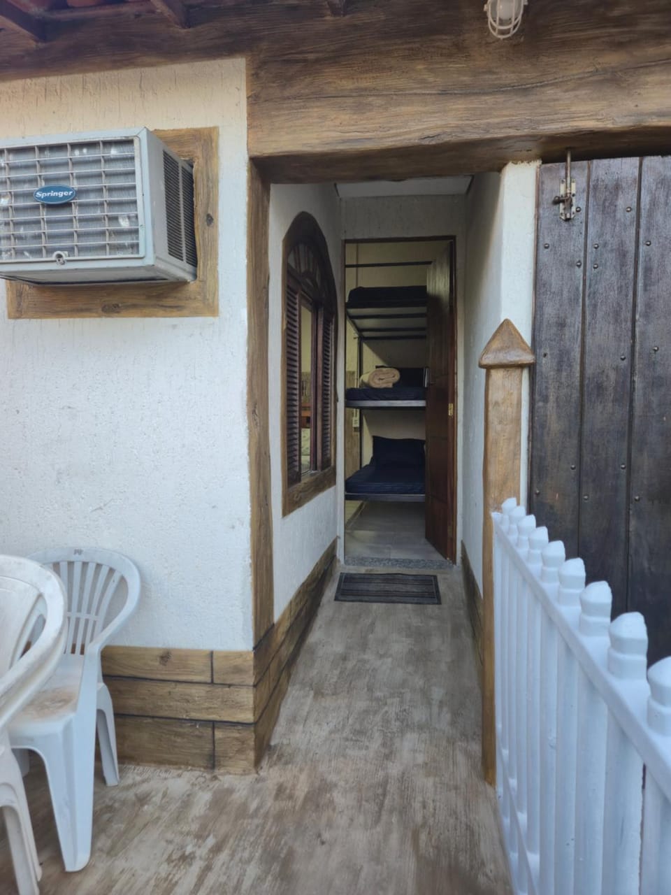 Facade/entrance, air conditioner