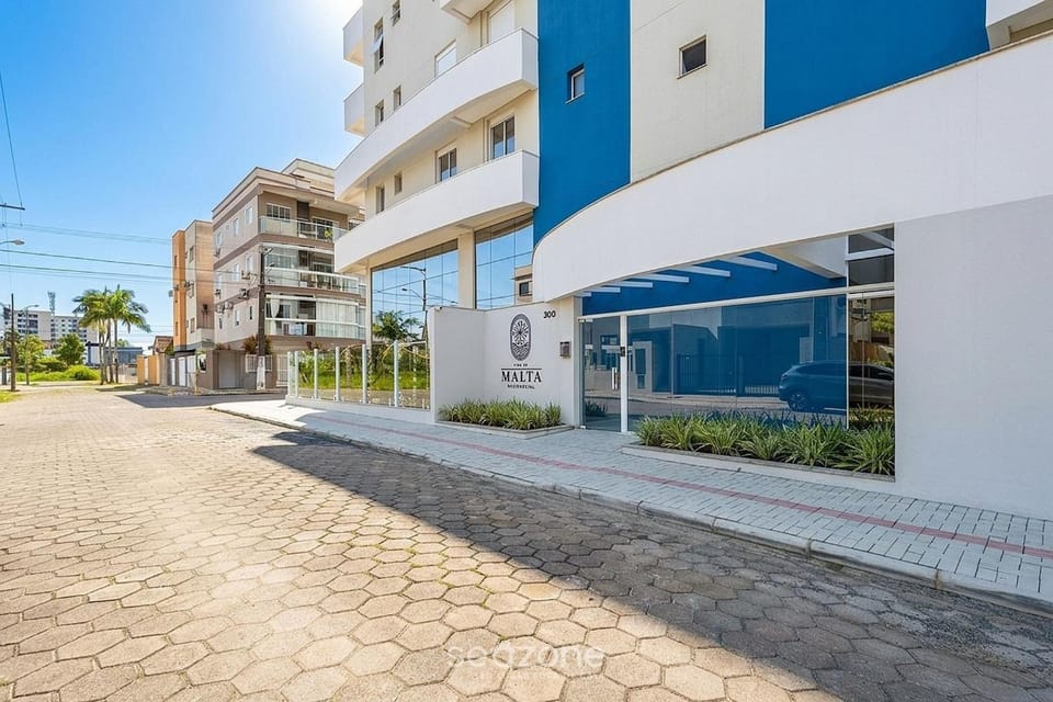 Apt w/ Balcony & BBQ 350m from the Sea EIM0301 Apartment in State of Santa Catarina