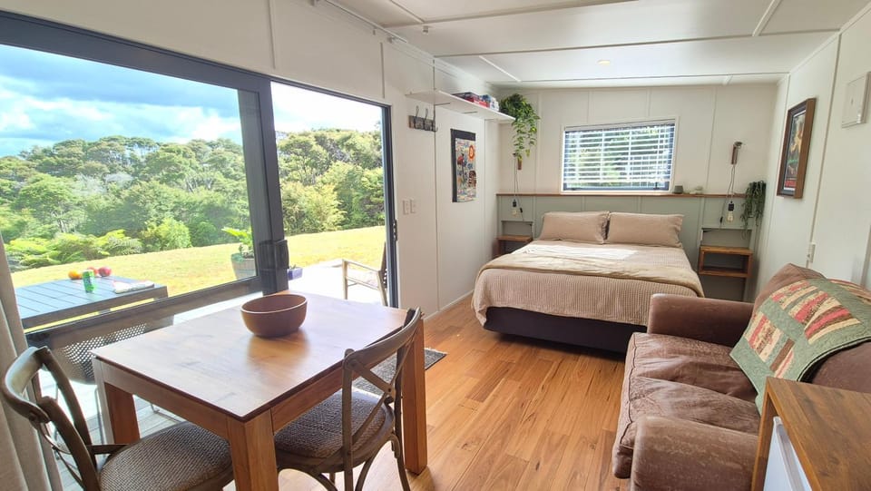 Patio, Bed, Natural landscape, View (from property/room), Seating area, Bedroom
