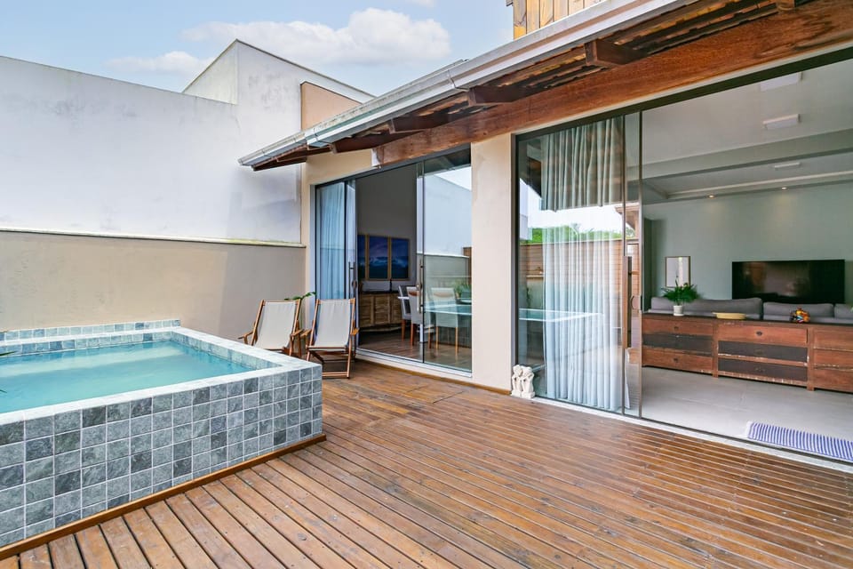Casa com piscina privada e churrasqueira Villa in State of Santa Catarina