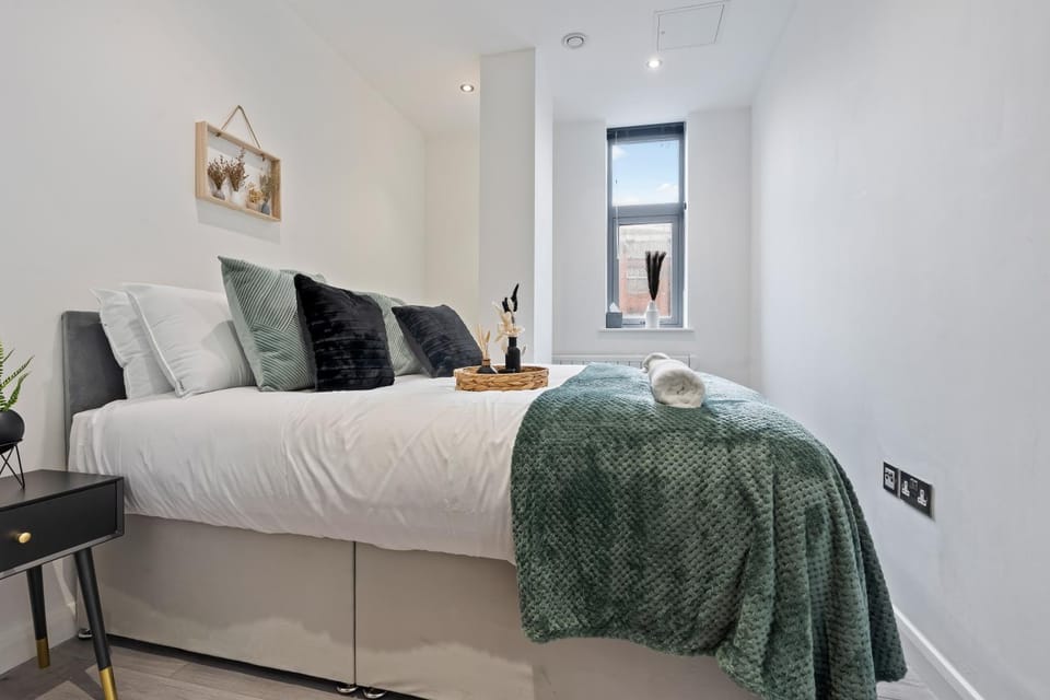 The Emerald Residence - Leicester - City Centre, Sofa Bed, Parking, Free WiFi, Netflix Apartment in Leicester