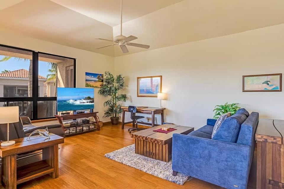 Tropical 1BR condo with pool & private lanai Apartment in Puako