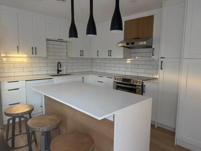 Kitchen or kitchenette, dishwasher, minibar, stove