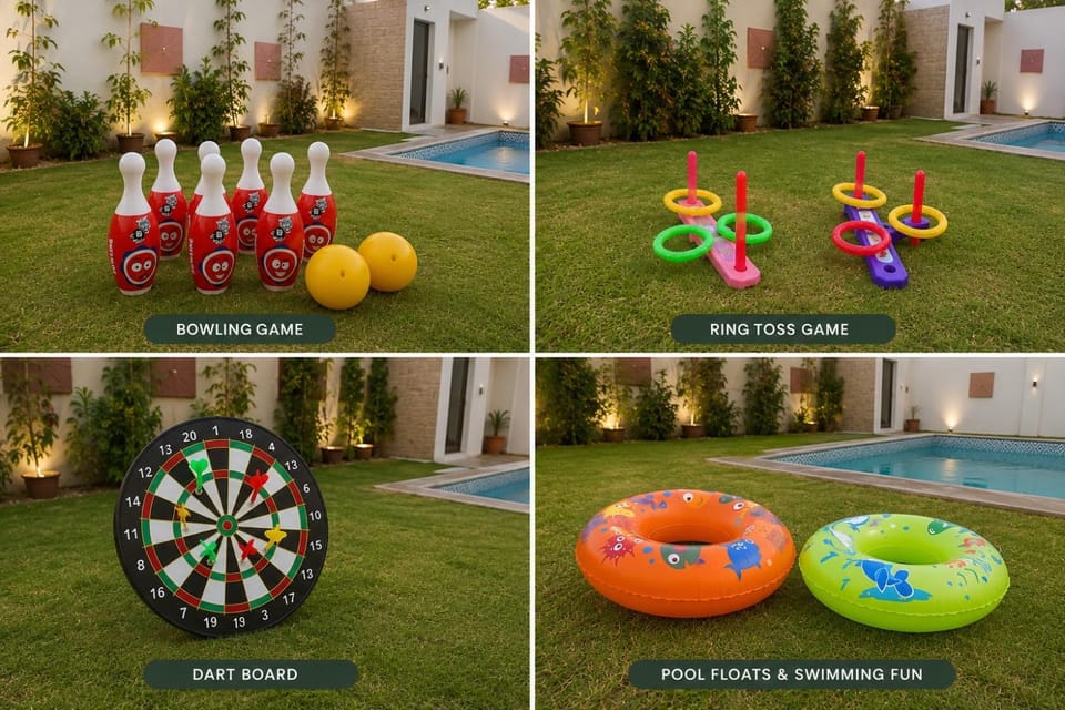 Bowling, Darts, Game Room