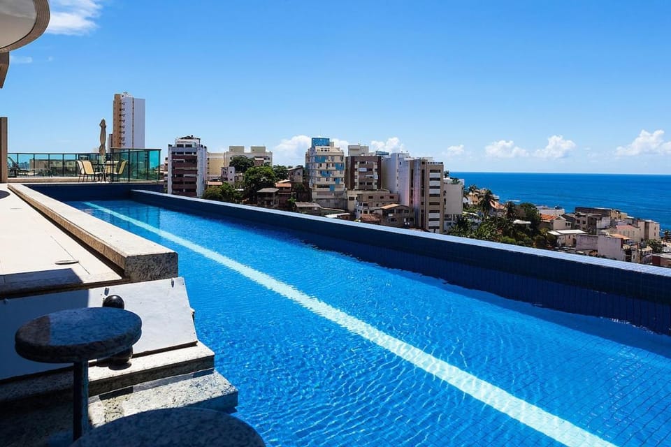 Private Jacuzzi with Sea View! Apartment in Salvador