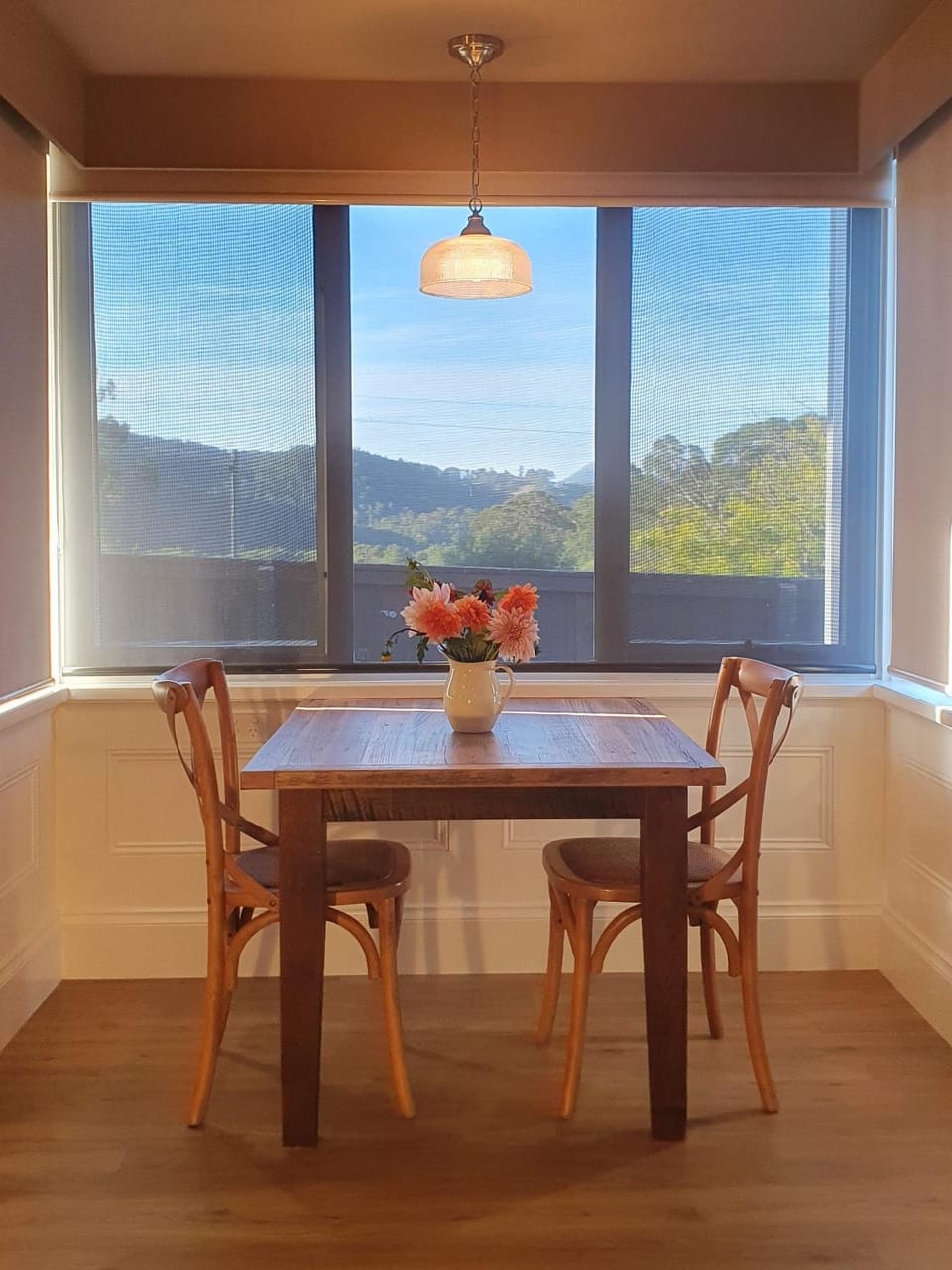 Natural landscape, Dining area, Mountain view