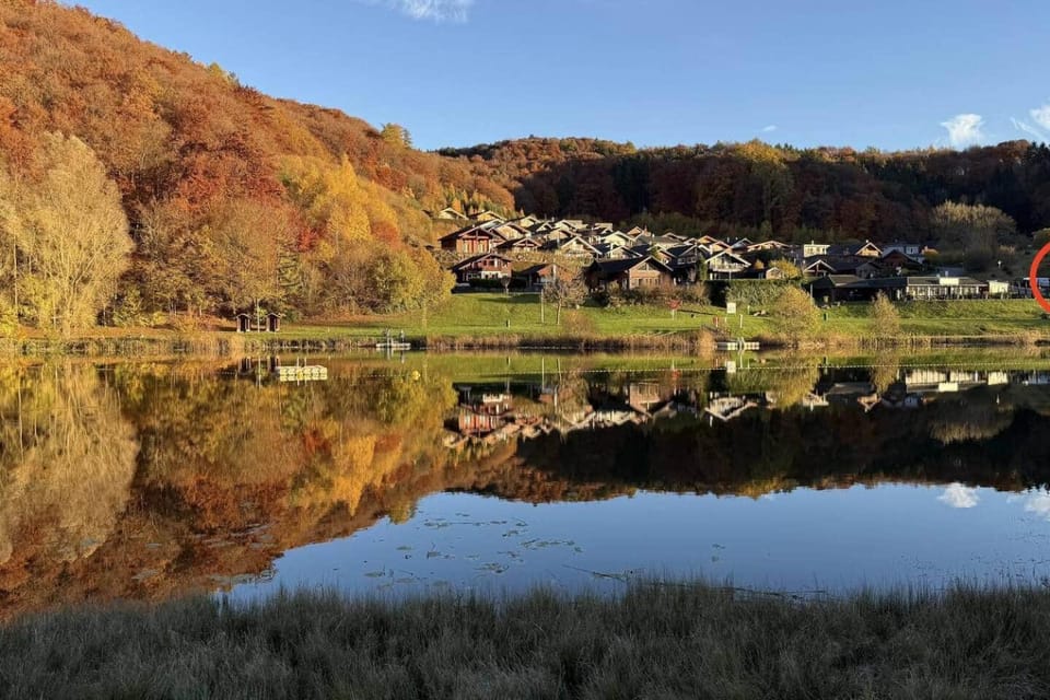 10-Personen-Wellness-Chalet in erster Reihe am See House in Rhineland-Palatinate