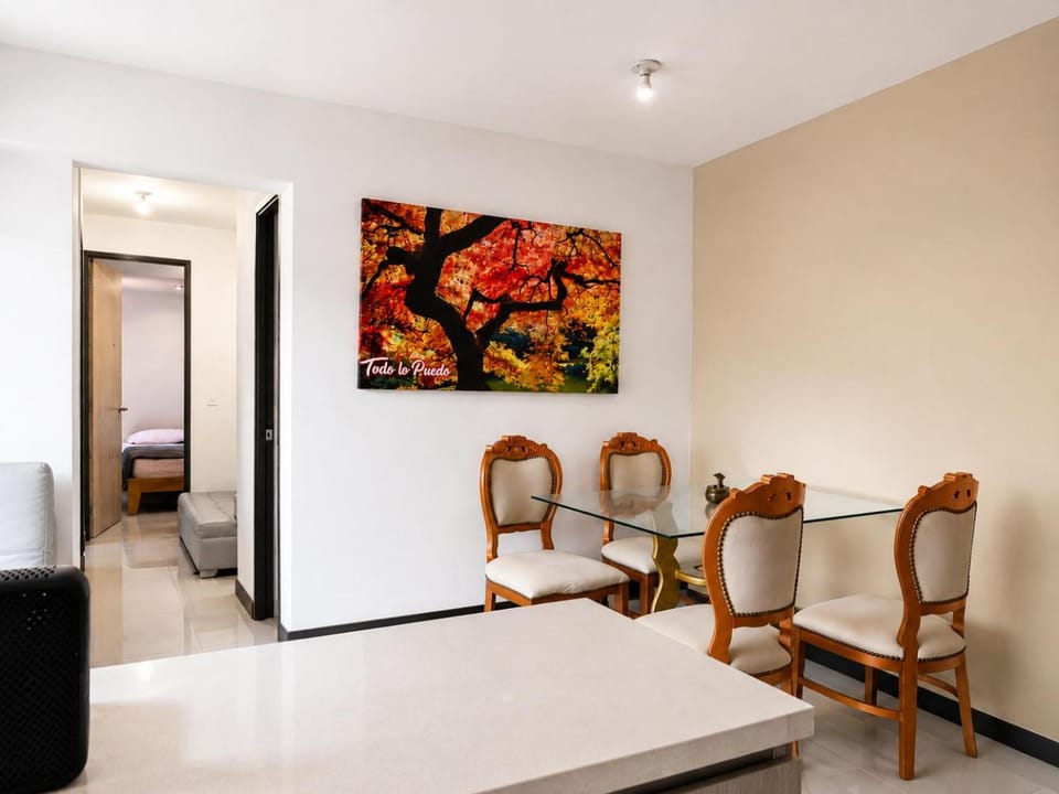 Quiet space near Nórdica with parking Apartment in Bello