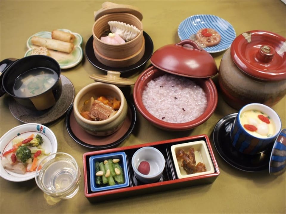 Asian breakfast