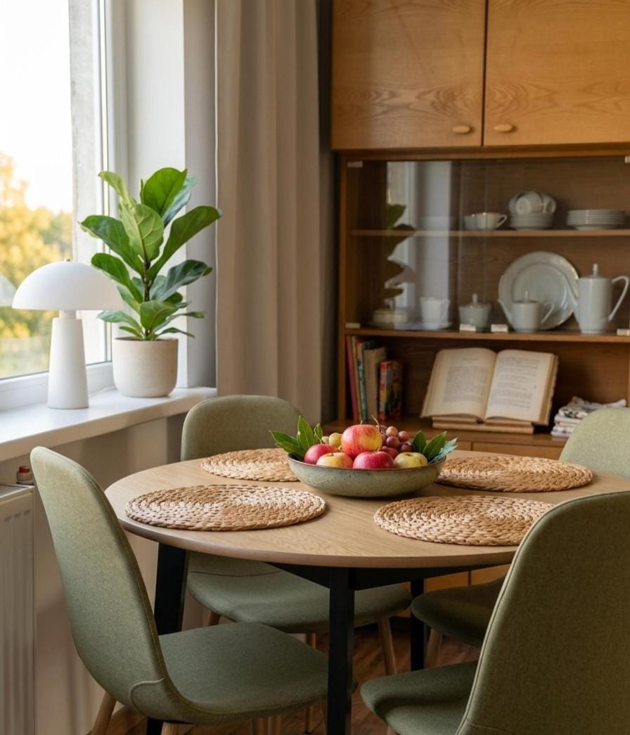 Living room, Dining area