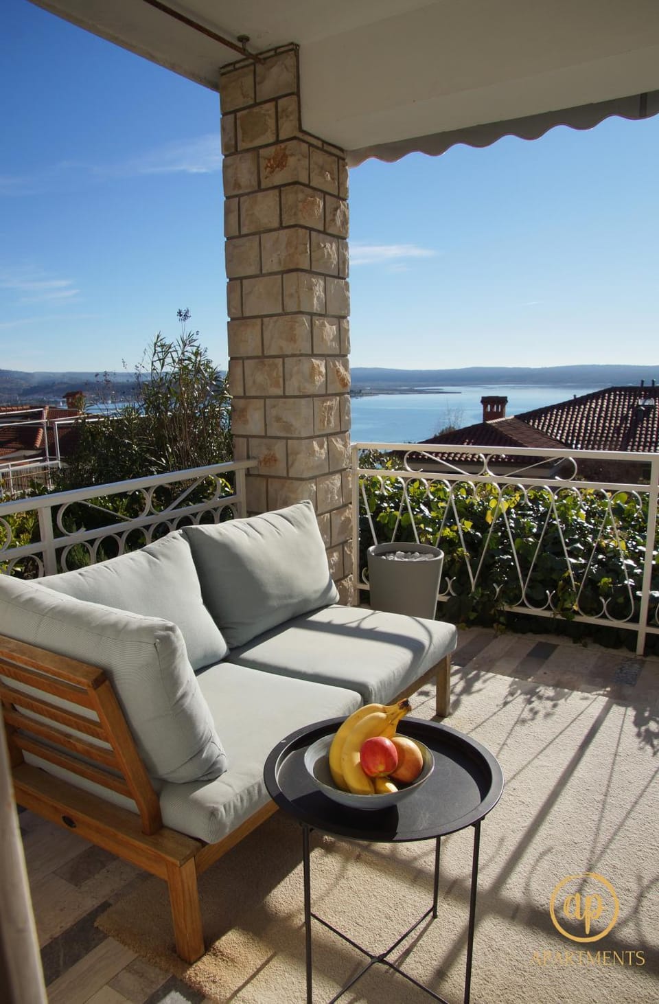 Day, Natural landscape, View (from property/room), Balcony/Terrace, Seating area, Sea view