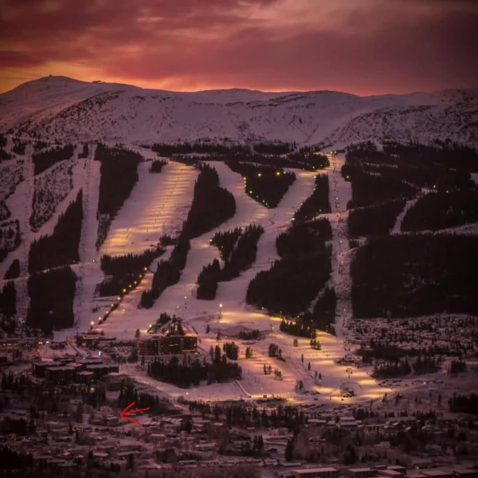 Neighbourhood, Mountain view, Sunset