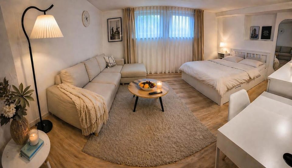 Cozy Suite Kirchheim, Parkplatz, Nähe A8, Souterrain Apartment in Baden-Württemberg