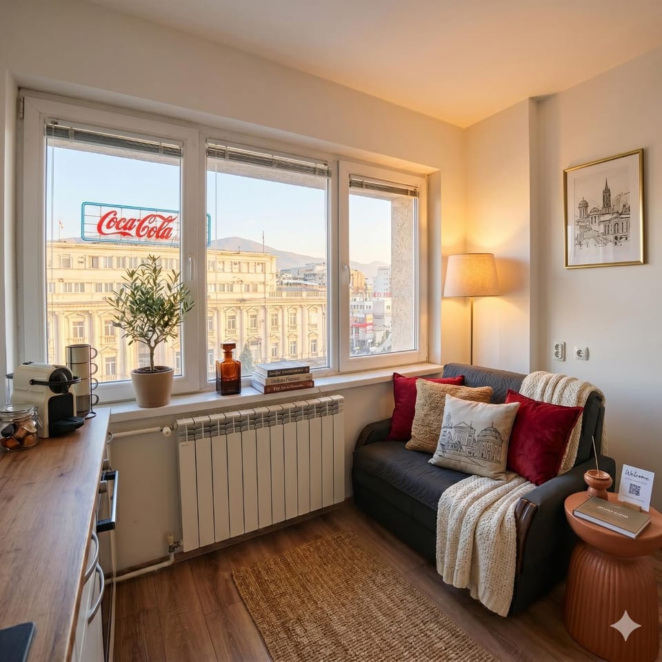 Prime Main Square Location Apartment in Skopje