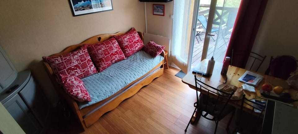 Appartement cosy, La Foux d'Allos 4 personnes avec terrasse Apartment in Allos