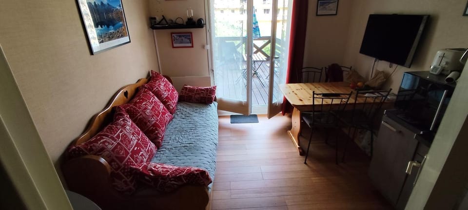 Appartement cosy, La Foux d'Allos 4 personnes avec terrasse Apartment in Allos
