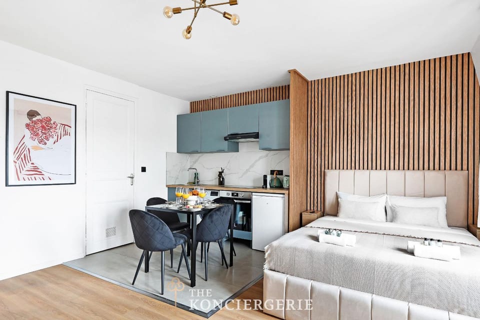 Studio d'Architecte Haut de Gamme - Elegance et Confort - Paris Apartment in Paris