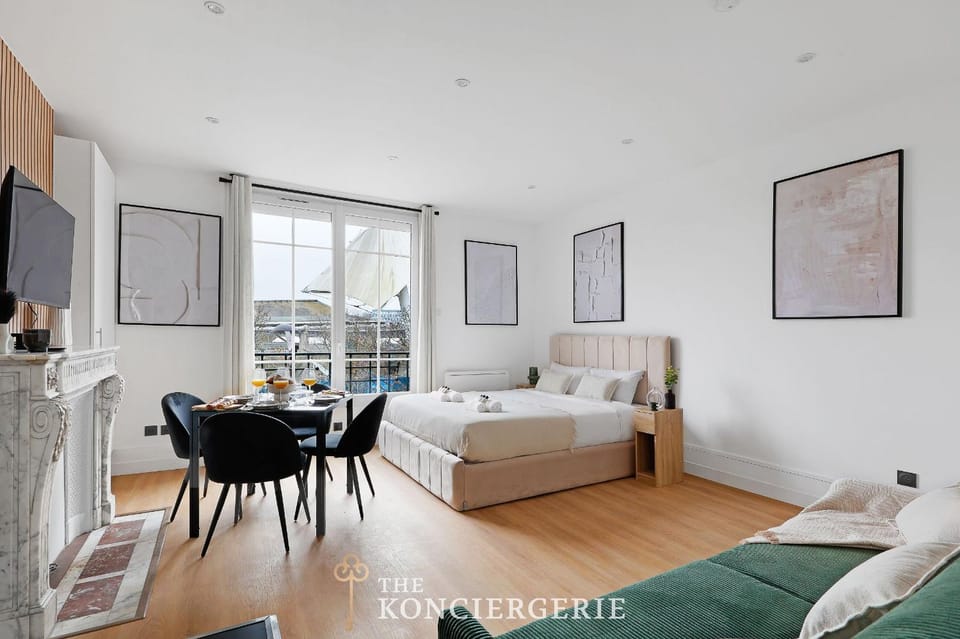Studio d'Architecte avec Cheminee - Design -4 personnes Apartment in Paris