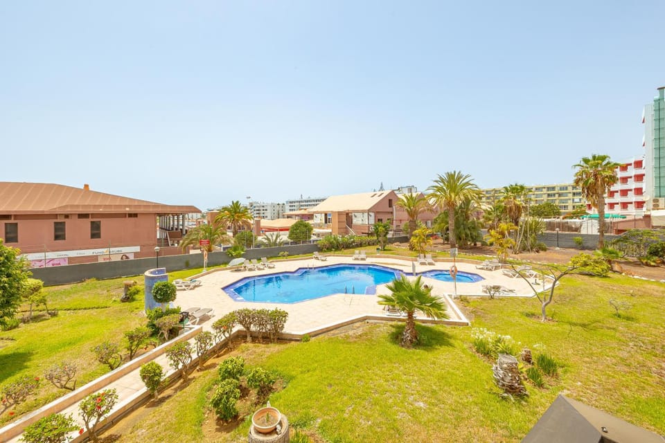 View (from property/room), Garden view, Pool view, Swimming pool, sunbed