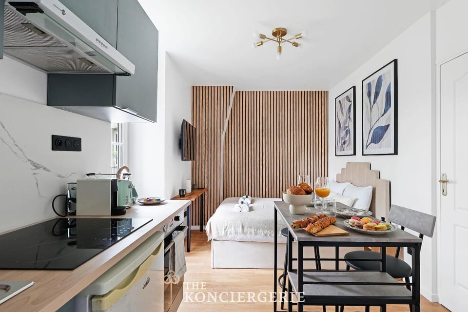Studio Elegant Redecore - Confort et Calme a Paris Apartment in Paris